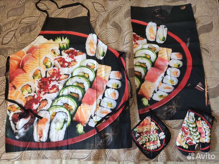 Фартук, полотенце, подставки