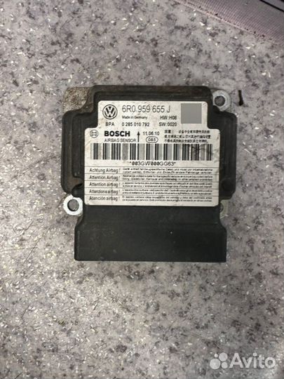 Блок SRS Skoda Fabia 2 универсал 1.4