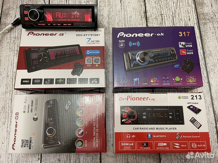 Магнитола pioneer bluetooth usb