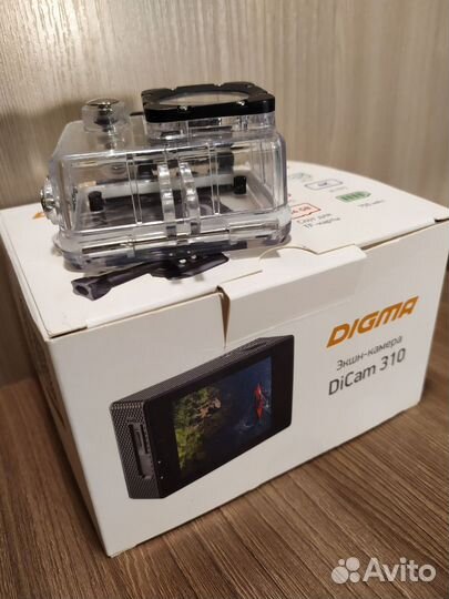 Экшн камера Digma Dicam 310 (аквабокс)