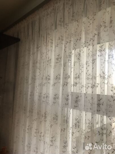 Тюль с люрексом