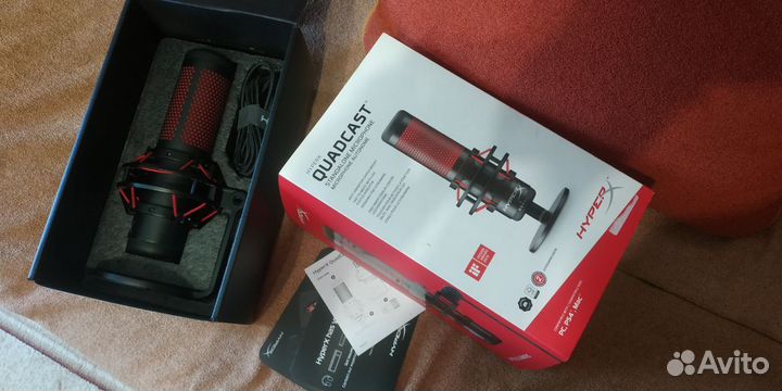 Микрофон hyperx quadcast