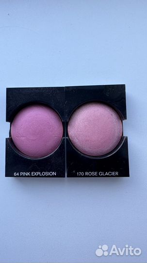 Chanel пудра, румяна, хайлайтер