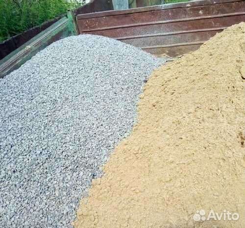 Отсев песок щебень пгс