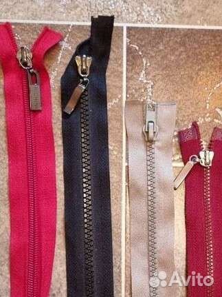 Молнии новые,разъемные,неразъемные разной длины