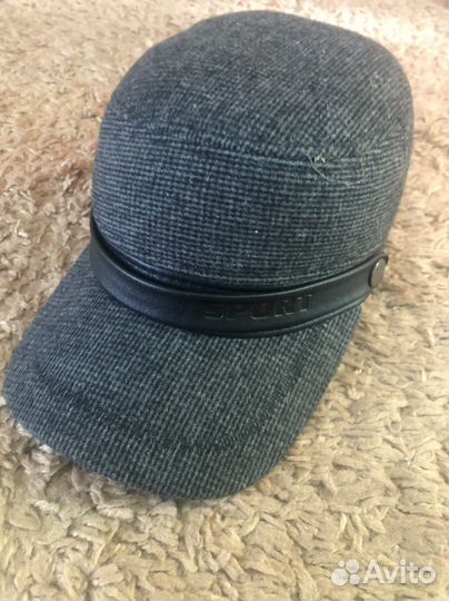 Бейсболка зимняя