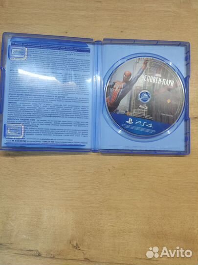 Игра для приставки Человек паук ps4