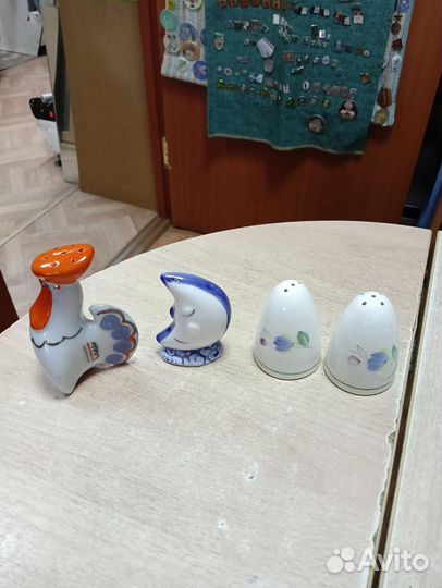 Солонки, перечницы СССР