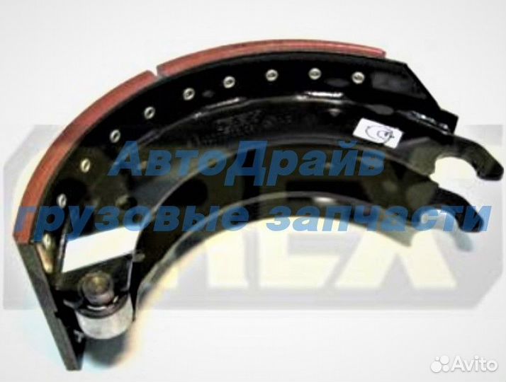 Колодка с накладками BPW