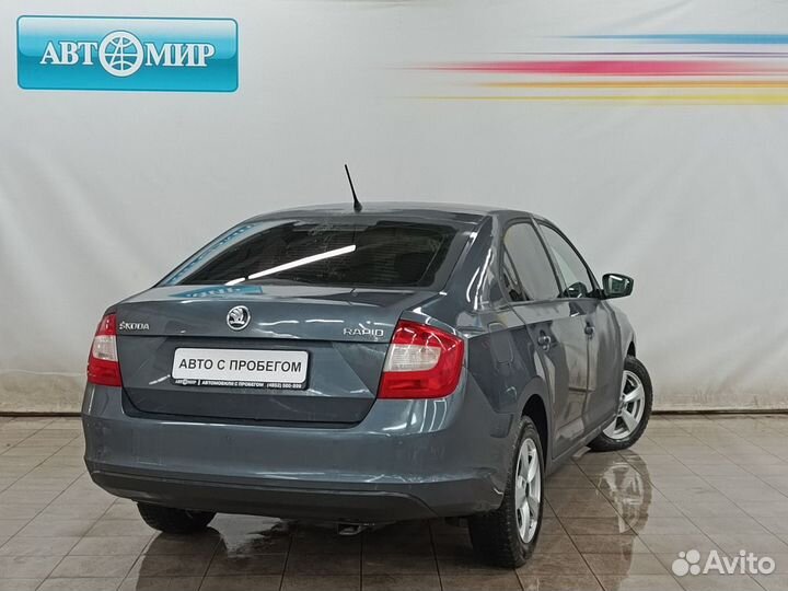 Skoda Rapid 1.6 МТ, 2014, 228 000 км