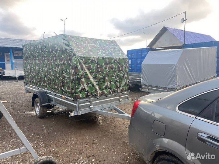 Прицеп легковой 817717.022 мзса с опорным колесом