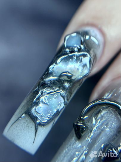 Крейзи маникюр / креативный маникюр