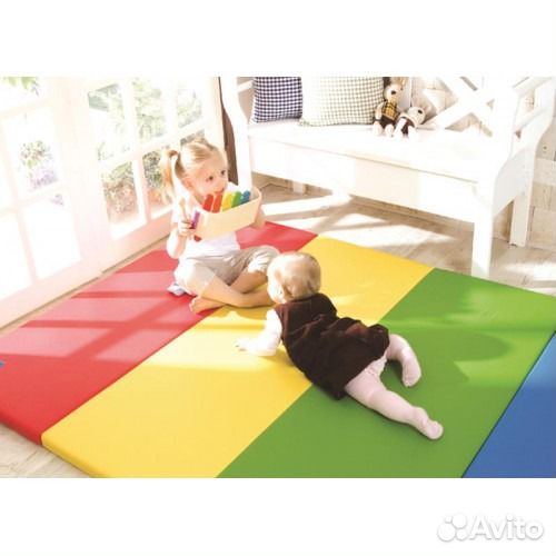 Мат гимнастический 2х1х0.08 складной