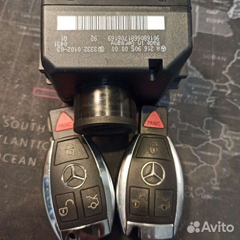 Ремонт ключа мерседес рыбка или прописка нового