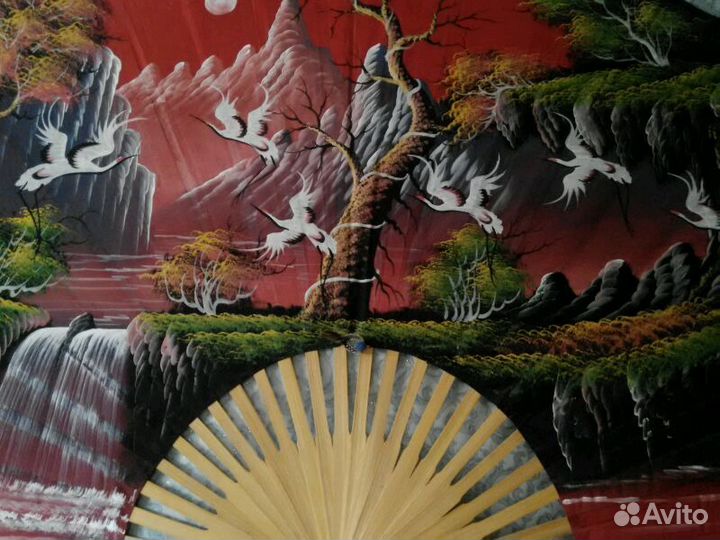 Веер на стену