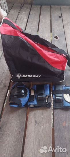 Роликовые коньки детские раздвижные 33 36