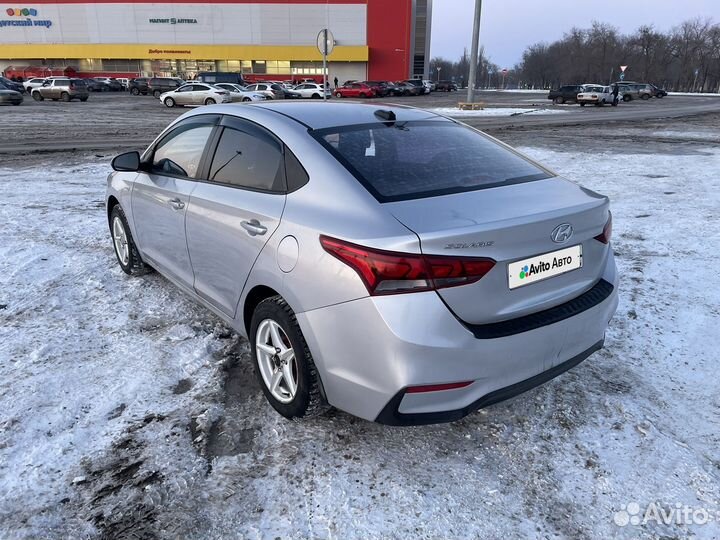 Hyundai Solaris 1.4 МТ, 2017, 110 000 км