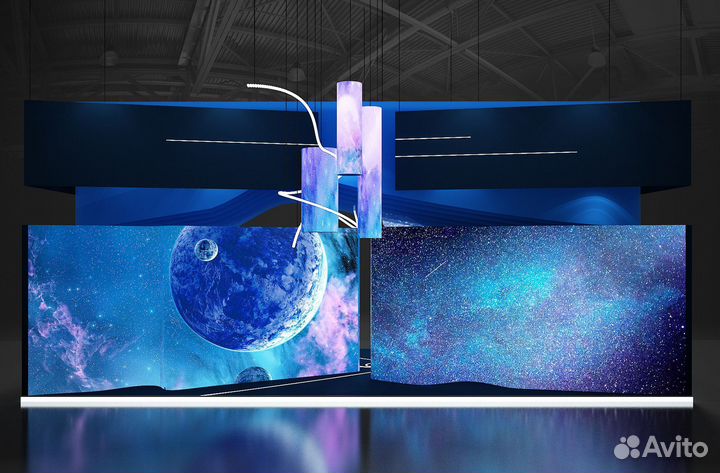 Светодиодный экран / Видеопилон / Рекламный экран