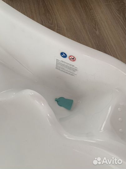 Ванночка для купания с термометром