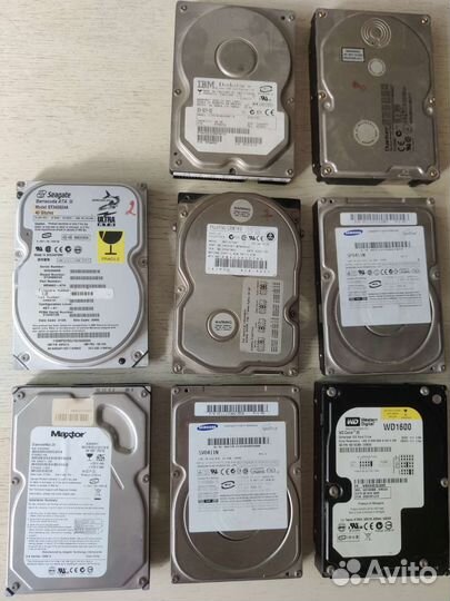 Жесткие диски 10 штук