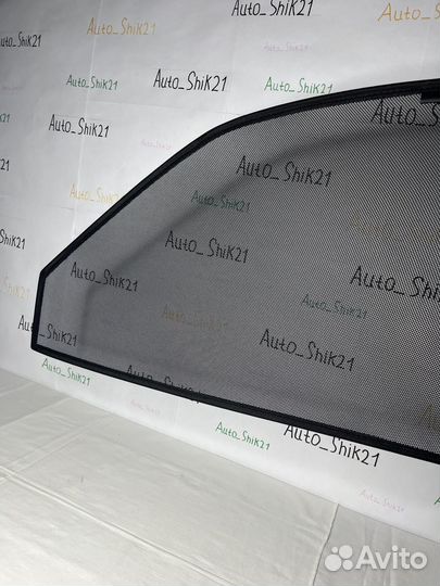 Шторки передних окон, на Ладу Приору