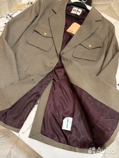 Пиджак miu miu