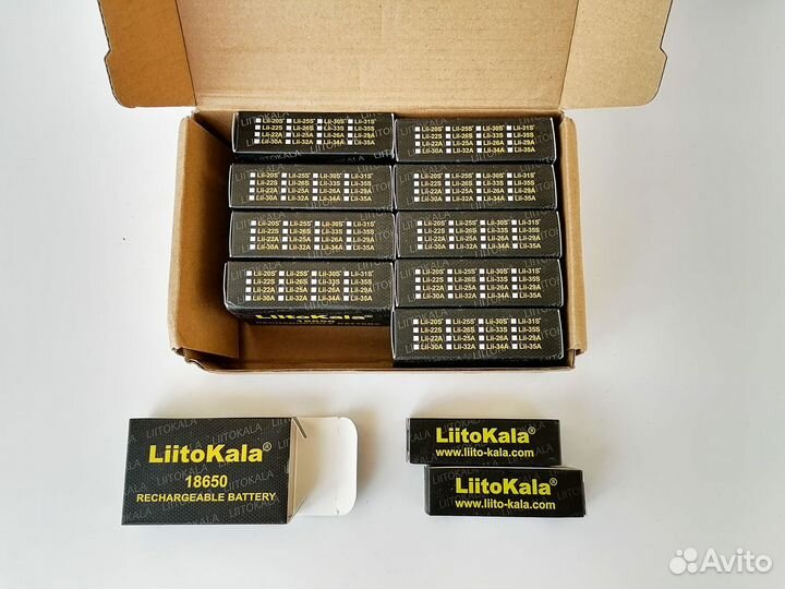 Аккумуляторы 18650 3100mAh LiitoKala Lii-31S Новые