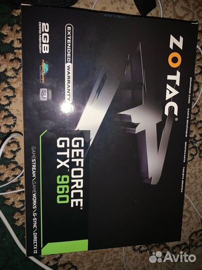 Видеокарта Zotac Geforce GTX 960 2gb