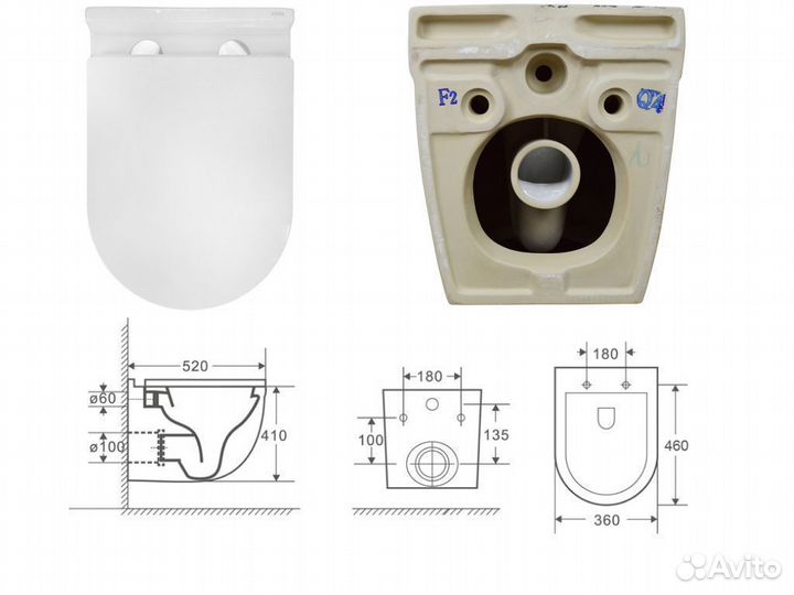 Инсталляция grohe с унитазом торнадо