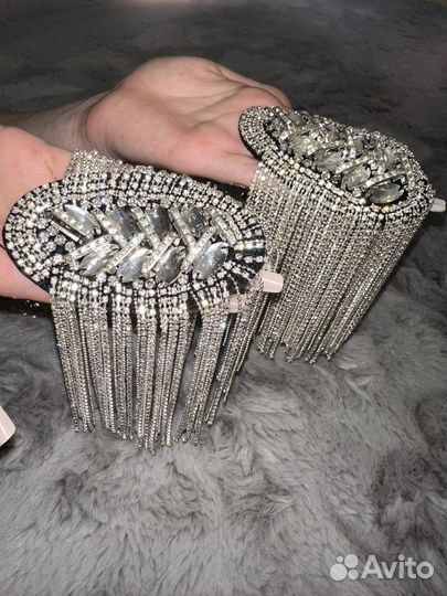 Погоны в стразах