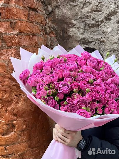 51 Кустовая Роза 50, 60 см