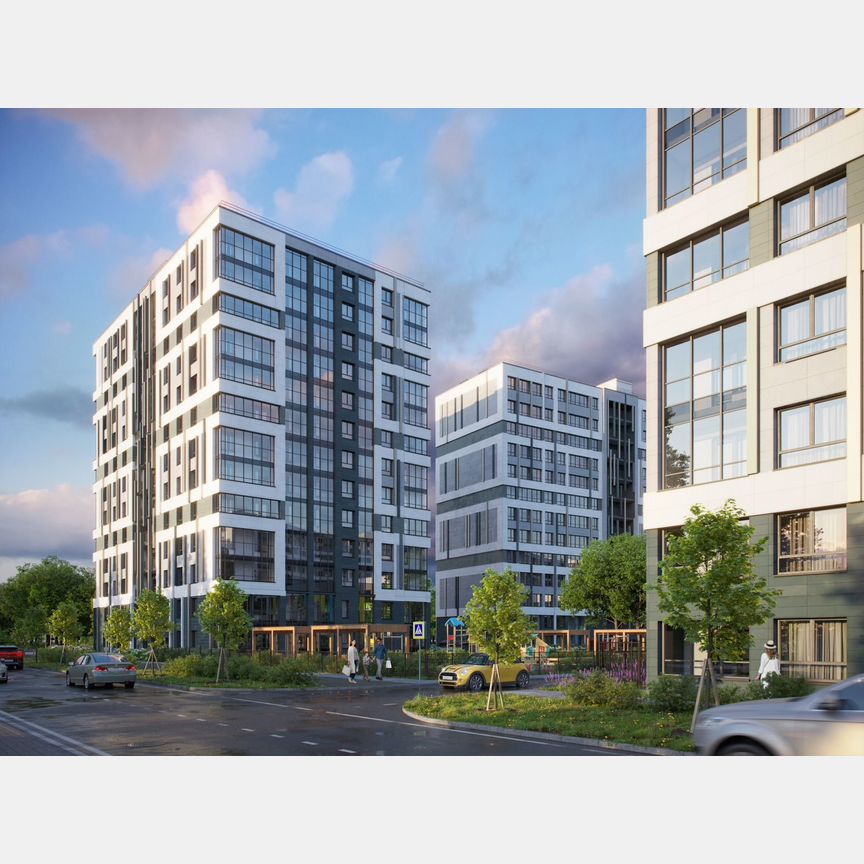 Квартира-студия, 28,7 м², 12/13 эт.