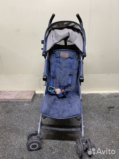 Коляска Maclaren denim indigo sport