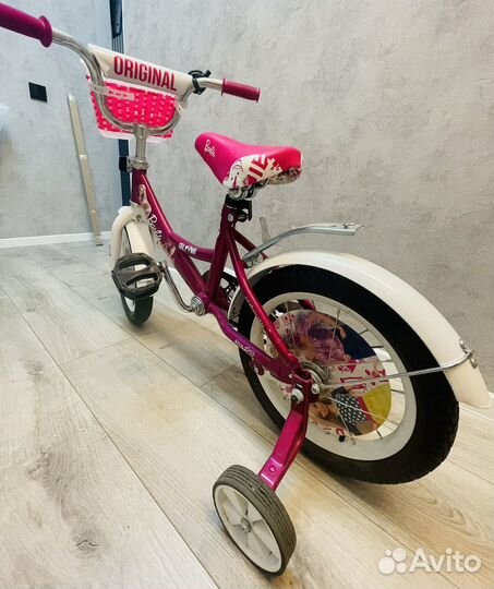 Велосипед детский barbie