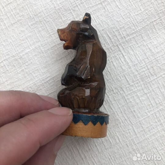 Пробка «Медведь» СССР дерево