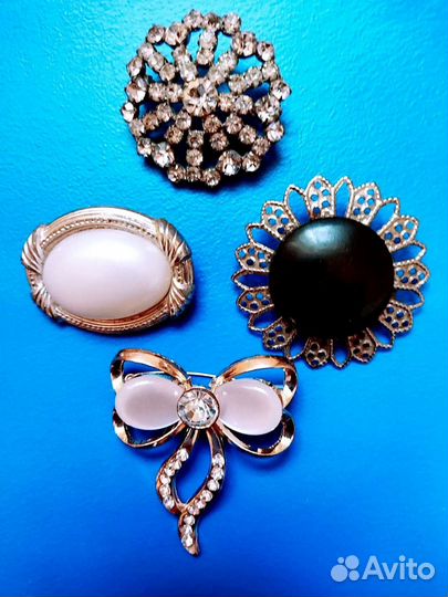 Винтажная брошь