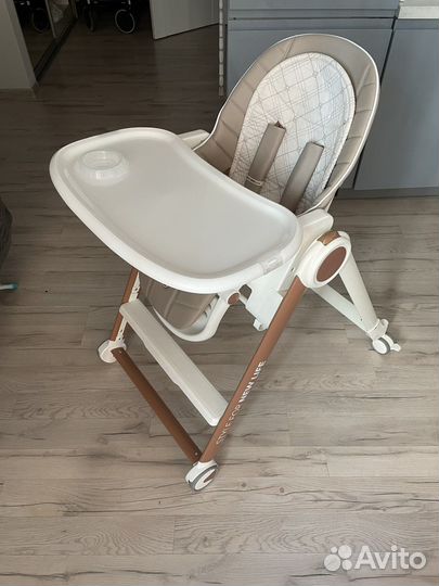 Стульчик для кормления-шезлонг happy baby