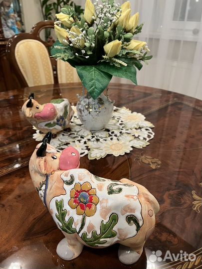 Статуэтки животных, фигурки, керамика