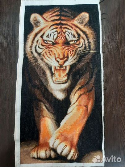 Тигр. Вышивка крестом