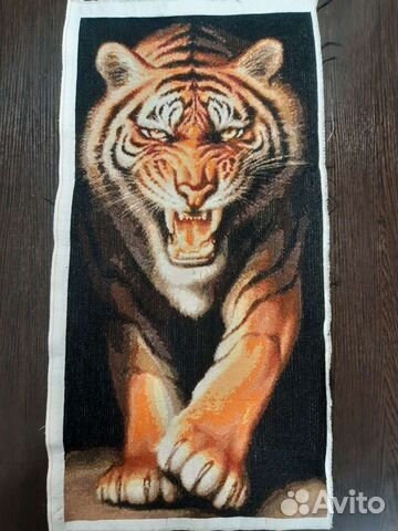 Тигр. Вышивка крестом