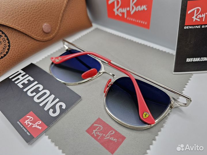 Очки Ray Ban 3601 Ferrari Blue Gradient Стекло