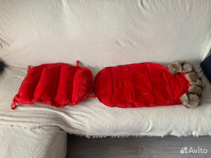 Зимний конверт в коляску