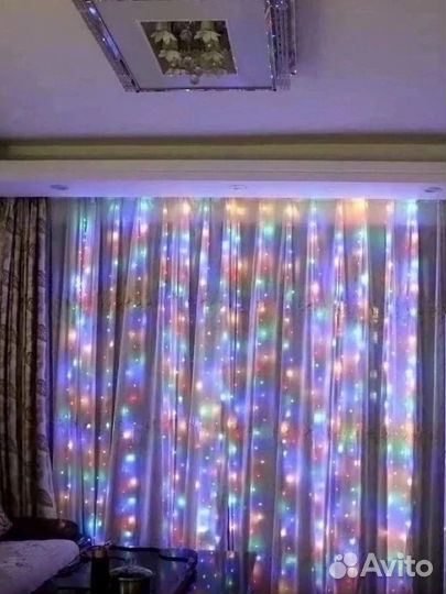 Гирлянда-штора