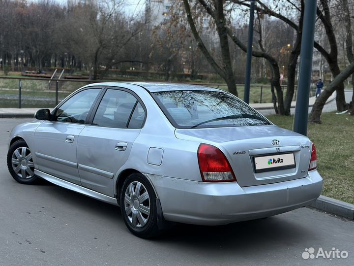 Hyundai Elantra 2.0 AT, 2001, 185 000 км