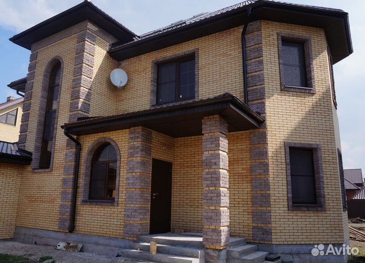 Гиперпрессованный кирпич колотый «евро»