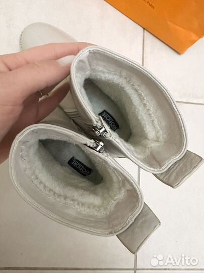 Полусапоги rio flore натуральная кожа