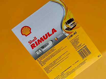 Моторное масло Shell Rimula R4 X 15W-40