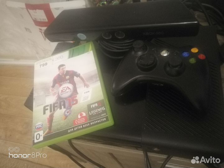 Игровая приставка xbox 360 e + kinect