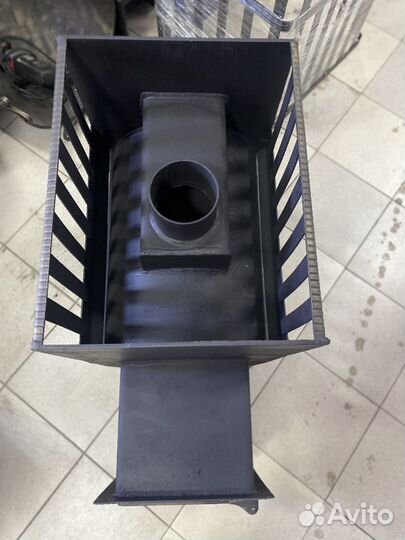 Печь для бани из трубы 10 мм