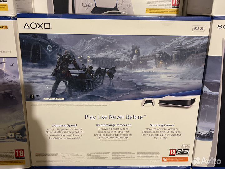 Sony PlayStation 5 + God of war Ragnarek